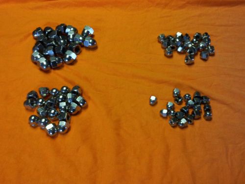 Stainless acorn nut assortment  , coarse thread ! for sale