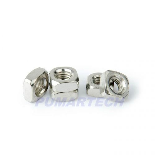 M3 M4 M5 M6 M8 M10 DIN557 Stainless Steel A2 Square Nuts Metric