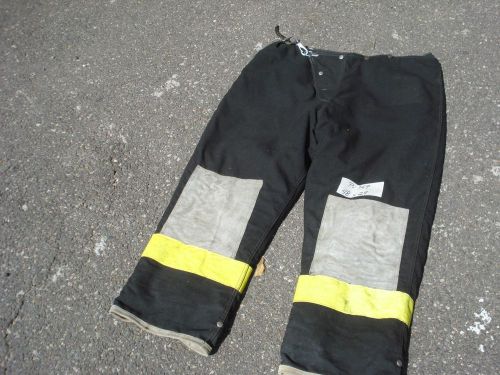 48x29 big pants black firefighter turnout bunker fire gear cairns....p369 for sale