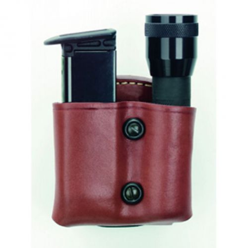 Gould &amp; goodrich 860-3 flashlight/mag case combo chestnut brown beretta 84 9mm for sale