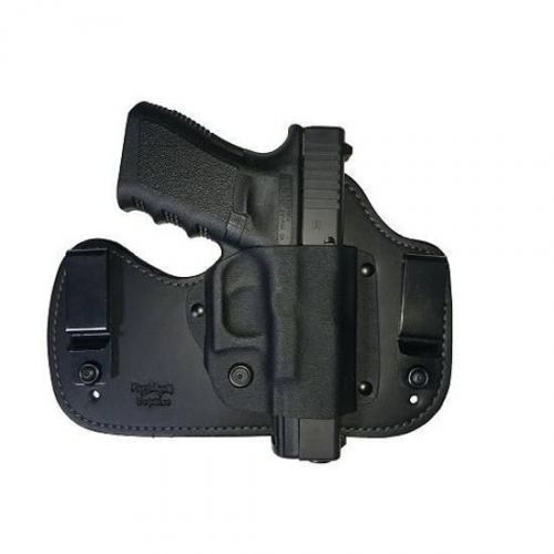 Looper ava holster glock 26/27/23/19 itp rh leather/kydex black 9320-g26-10 for sale