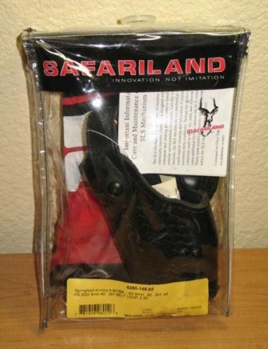 Safariland 6280-148-82 Mid-Ride Level II Basket Weave Left Springfield HS 2000