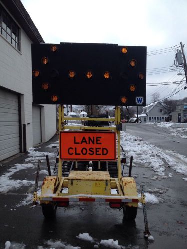 2006 Wanco Solar Arrow Board Works Great Ready To Use