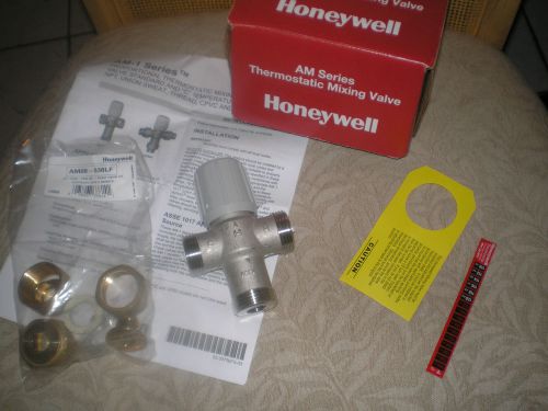 Honeywell am100-us-1lf mixing valve - union 1/2&#034; sweat 70-180f safety heating for sale