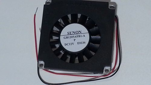 SUNON GB1205AFB1-A P -  Blower Fan/Sink 50x50x10, 12VDC