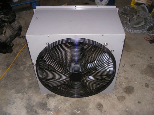 LOUVERED CONDENSER CABINET FAN  COOLING FAN  SINGLE PHASE 1/2 HP G. E. MOTOR