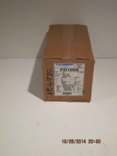 A.o. smith fd1056 1/2hp 1075rpm 3 speed 208-230vac, free ship, new in box!!! for sale