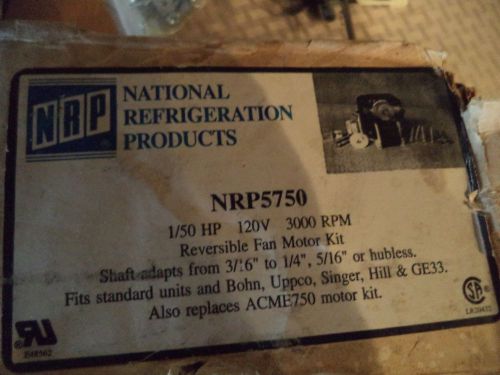 National Refrigeration Products NRP5750 Reversible Fan Motor Kit