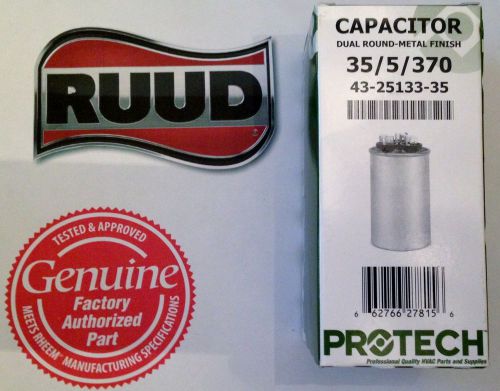 Rheem ruud capacitor 35/5 370 43-26261-44 43-101665-44 for sale