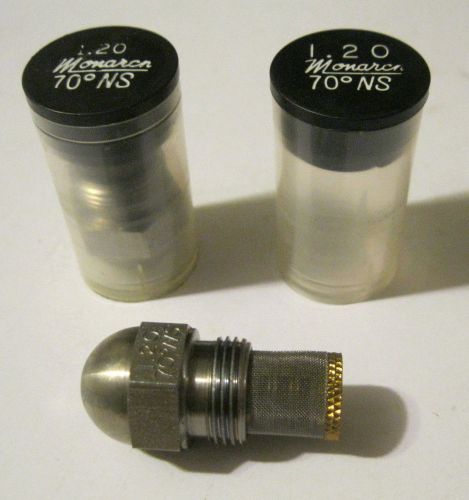 2 MONARCH 1.20 / 70 NS OIL BURNER NOZZLES for Heater Furnace