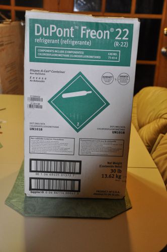 Refrigerant r 22 brand new factory sealed dupont for sale