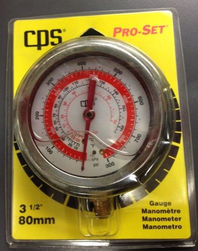 CPS Products RGMH Gauge Highside Liquid Filled 80mm 3-1/2&#034;  R-22