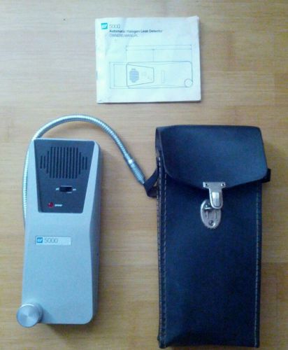 tif 5000 A/C Automatic Halogen Leak Detector Manual &amp; Case Included  OFFERS!!!