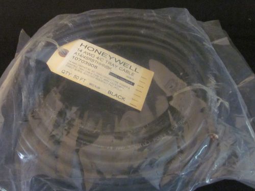 Honeywell 50ft tray cable 14awg 4/c  black 10703908 for sale