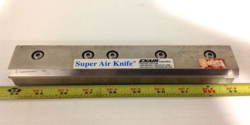 EXAIR SUPER AIR KNIFE 9&#034; STAINLESS STEEL