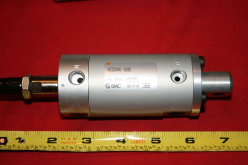 New smc pneumatic cylinder ncgcn40-0062 40mm (1-1/2&#034;)  bore for sale