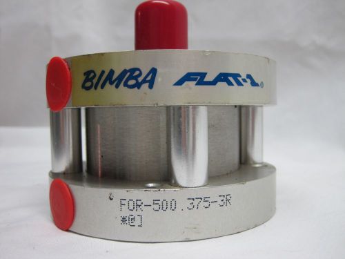 BIMBA AIR CYLINDER FLAT-1 MODEL FOR-500.375-3R NOS FREE SHIPPING L@@K !