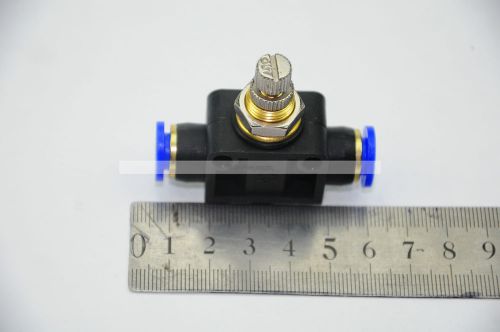 SPA-4 two sides pipe speed controller OD 4MM throttle valve one touch fitting