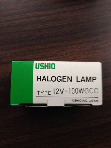 USHIO  12V 100W GCC HALOGEN LAMP   12V-100WWGCC