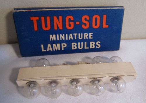 Lot Of 8 Tung-Sol 57X 12-16V .2A TS-57X Miniature Light Bulb Lamps