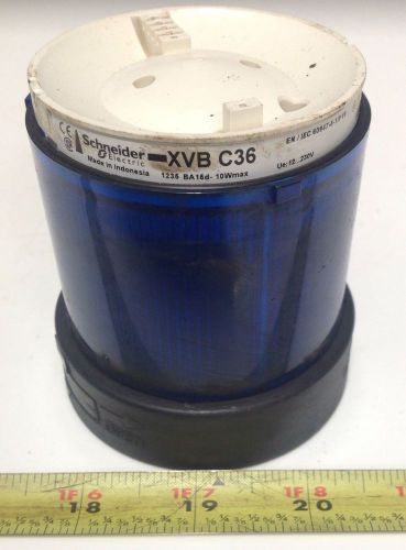 Schneider 10w blue led stack light xvb c36 for sale