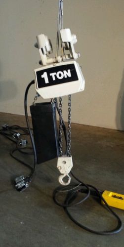 Coffing 1 ton electric chain hoist *120 volts* for sale