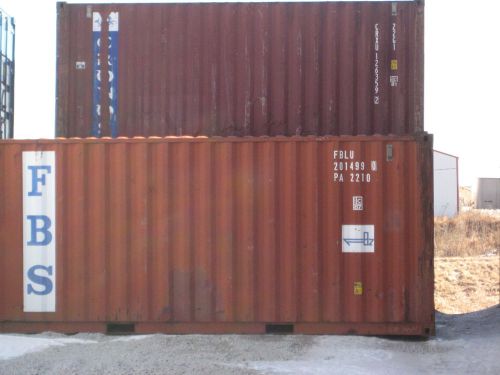 20&#039; cargo container / shipping container / storage containers in chicago, il for sale