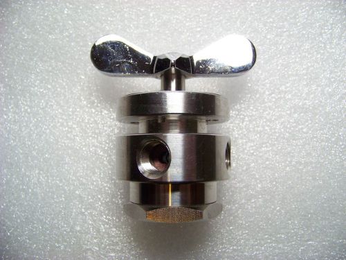 Conant c2316010 2-way 4-port stainless steel selector valve new old stock - sale for sale
