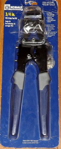Kobalt 3/4 PEX Crimp Tool Kit