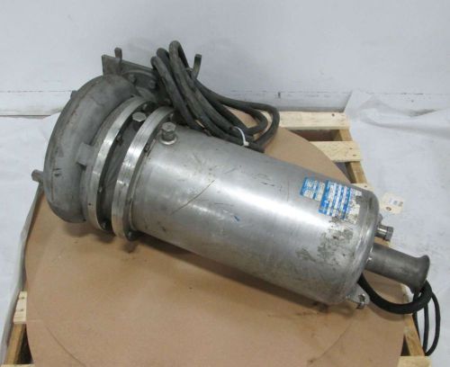 Pompe 10am-st00 stainless 4in suction 3in out 575v 25hp submersible pump d389547 for sale