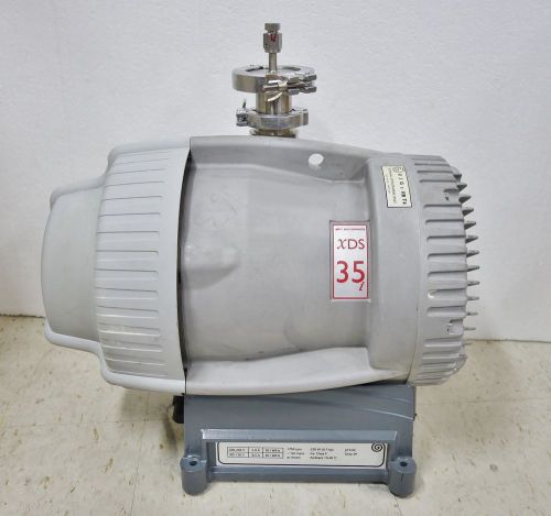 Boc edwards xds35i/xds 35i a73001983 oil-free dry scroll vacuum pump *powers up* for sale