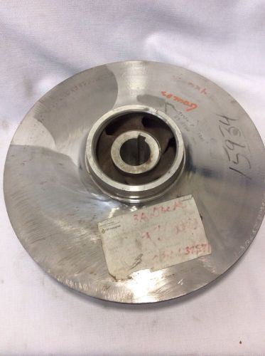 Goulds 3405 impeller 4x6-14, gould pn 71456-8 1203, 316ss,  act. imp size 13.937 for sale