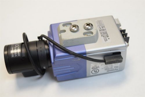 Panasonic WV-CP484 CCD CCTV Security Camera Tamron 5-50mm 1:1.4 Lens GUARANTEED