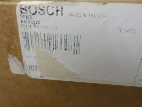 Bosch / d8103 @24 indoor security system enclosure - new for sale