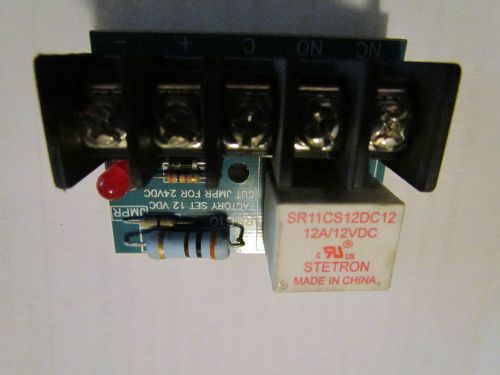1 - Altronix RB610 Breakaway Relay Cluster 12-24VDC RB-610 *USED*