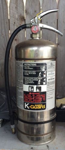 k class fire extinguisher