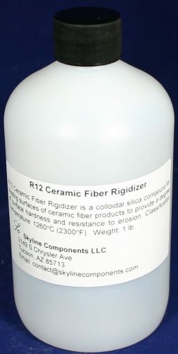 Ceramic fiber Rigidizer, 12 oz. (1 lb), free shipping