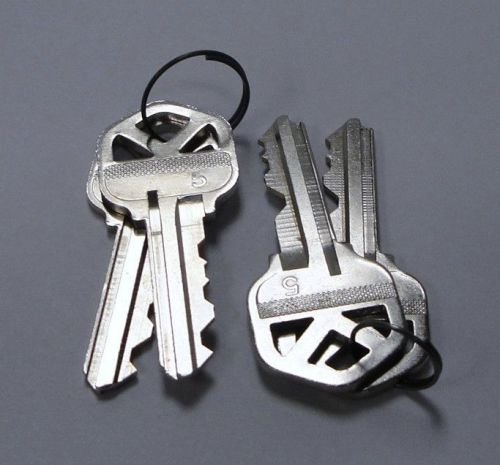 Locksmith 200 kwikset set up keys 5 pin kw1 1176 new factory original lot c for sale