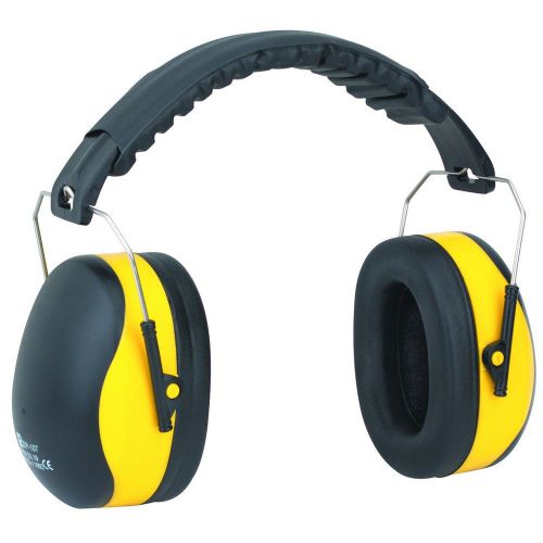 Western safety industrial ear muffs hearing protection ansi s3.19 en352 yellow for sale
