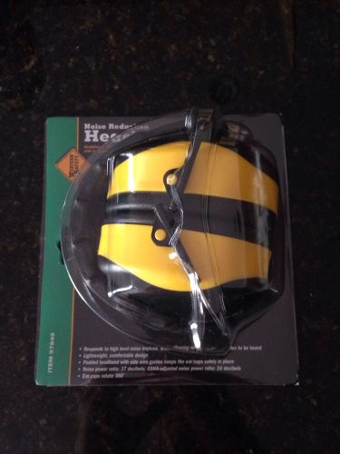 Western Safety 97849 Noise Reduction Hearing Protector NEW IN PACKAGE