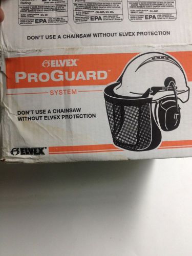 ELVEX PorGuard CU-25 Safety Helmet System, Dielectric, Orange, 24dB