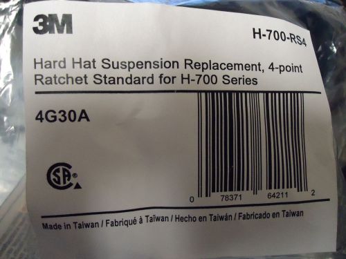 Lot of 20 3M Hard Hat Suspension Replacement 4-point Ratchet Standard H-700-RS4