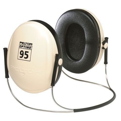 3M H6B/V Peltor Optime 95 Behind-the-Head Earmuffs, Hearing Conservation- Each
