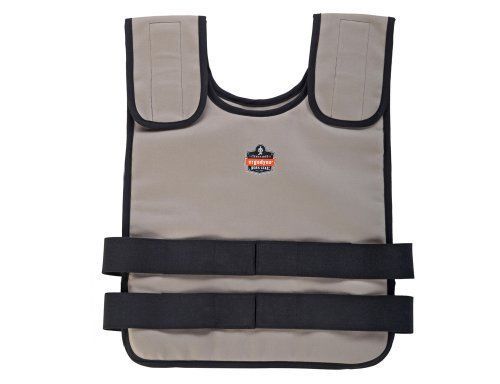 New l/xl phase change cooling vest khaki freeze ice personal aid cooler comfort for sale
