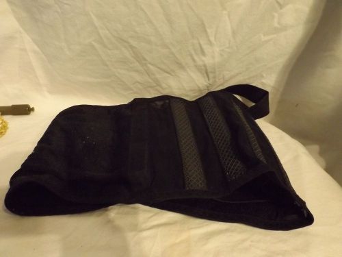 Black One Size Fits Most Back Supporter Lumbar Lifting Support Harness Work Belt