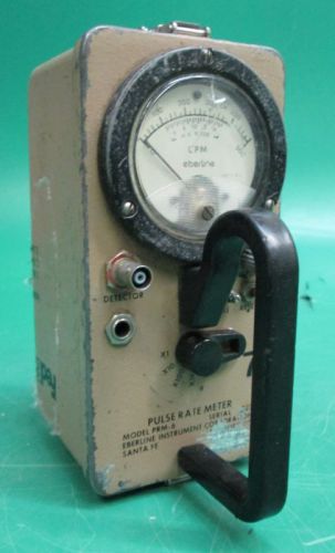CPM Eberline PRM-6 Geiger Pulse Rate Meter Counter Detector