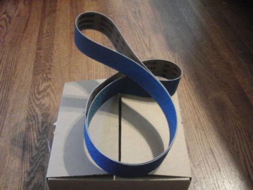(7) - 2&#034; x 72&#034; Sanding Belts Ceramic Y-wt 60 grit