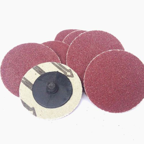 300- 3&#034; Roloc A/O Quick Change Sanding Disc Aluminum Oxide 40 Grit