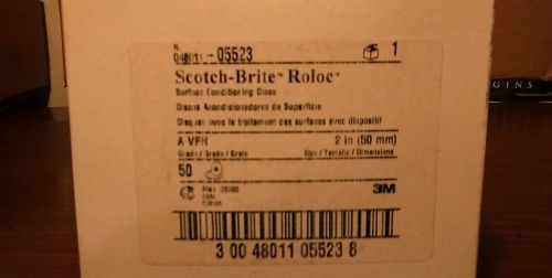 3M 05523 Scotch-Brite Roloc 2 in qty 50 new