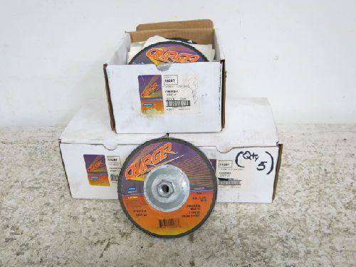 14 norton 19287 charger flap discs, 7&#034; x 5/8&#034;-11, 40-grit type 29 zirconi for sale
